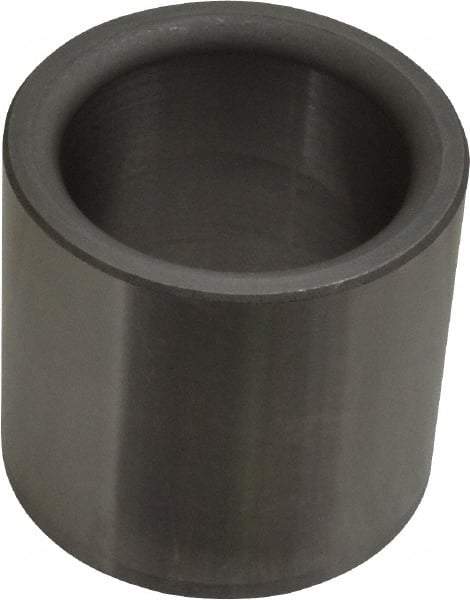 Made in USA - 1-7/8" OAL, 1-1/2" ID, 2.005" Body Diam, Heat Treated Steel, Die & Mold Straight Bushing - Self Lubricating - Makers Industrial Supply