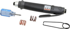 Ingersoll-Rand - 1/4" Bit Holder, 1,000 RPM, Inline Handle Air Screwdriver - 3 to 40 In/Lb Torque, 16 CFM - Makers Industrial Supply