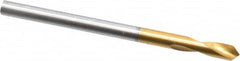 Guhring - 3mm Body Diam, 90°, 46mm OAL, High Speed Steel Spotting Drill - Makers Industrial Supply