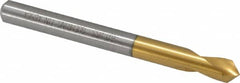 Guhring - 6mm Body Diam, 90°, 66mm OAL, High Speed Steel Spotting Drill - Makers Industrial Supply