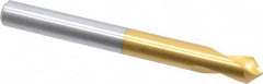 Guhring - 8mm Body Diam, 90°, 79mm OAL, High Speed Steel Spotting Drill - Makers Industrial Supply