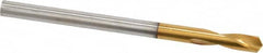 Guhring - 3mm Body Diam, 120°, 46mm OAL, High Speed Steel Spotting Drill - Makers Industrial Supply