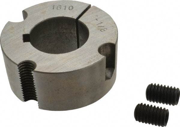 Browning - 1-1/8" Bore, 3/8 x 5/8 Thread, Tapered Lock Sprocket Bushing - Makers Industrial Supply