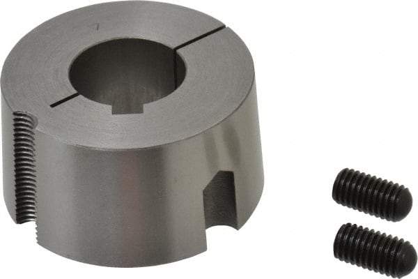 Browning - 1-7/16" Bore, 1/2 x 1 Thread, Tapered Lock Sprocket Bushing - Makers Industrial Supply