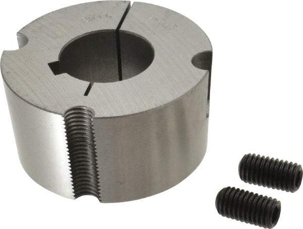 Browning - 1-1/2" Bore, 1/2 x 1 Thread, Tapered Lock Sprocket Bushing - Makers Industrial Supply