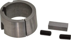 Browning - 2-7/16" Bore, 1/2 x 1 Thread, Tapered Lock Sprocket Bushing - Makers Industrial Supply