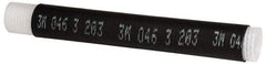 3M - 305mm Long, 2:1, EPDM Rubber Cold Shrink Electrical Tubing - Black - Makers Industrial Supply