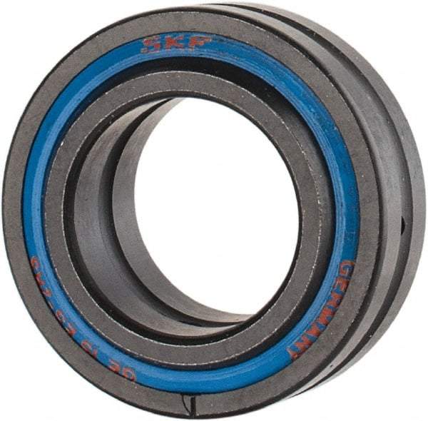 SKF - 15mm Bore Diam, 3,825 Lb Dynamic Capacity, Spherical Plain Bearing - 19,125 Lb Static Load Capacity - Makers Industrial Supply