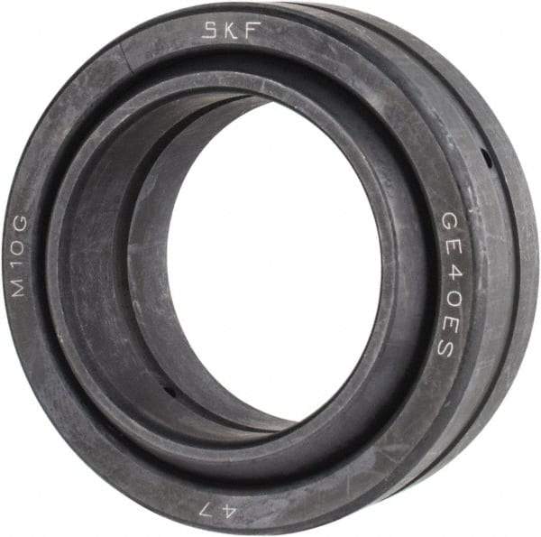 SKF - 40mm Bore Diam, 22,500 Lb Dynamic Capacity, Spherical Plain Bearing - 112,500 Lb Static Load Capacity - Makers Industrial Supply