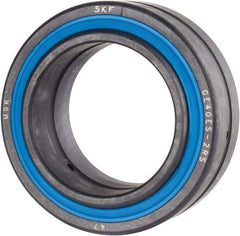 SKF - 40mm Bore Diam, 22,500 Lb Dynamic Capacity, Spherical Plain Bearing - 112,500 Lb Static Load Capacity - Makers Industrial Supply