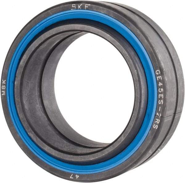 SKF - 45mm Bore Diam, 28,575 Lb Dynamic Capacity, Spherical Plain Bearing - 144,000 Lb Static Load Capacity - Makers Industrial Supply