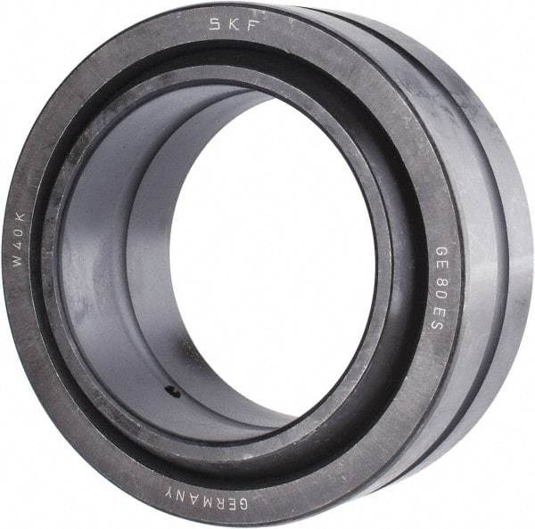 SKF - 80mm Bore Diam, 90,000 Lb Dynamic Capacity, Spherical Plain Bearing - 450,000 Lb Static Load Capacity - Makers Industrial Supply