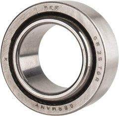 SKF - 25mm Bore Diam, 15,298 Lb Dynamic Capacity, Spherical Plain Bearing - 30,821 Lb Static Load Capacity - Makers Industrial Supply