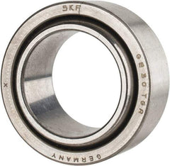 SKF - 30mm Bore Diam, 19,798 Lb Dynamic Capacity, Spherical Plain Bearing - 39,595 Lb Static Load Capacity - Makers Industrial Supply