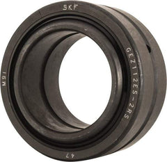 SKF - 1-3/4" Bore Diam, 38,250 Lb Dynamic Capacity, Spherical Plain Bearing - 2-13/16" OD, 1-17/32" Thick, 114,750 Lb Static Load Capacity - Makers Industrial Supply