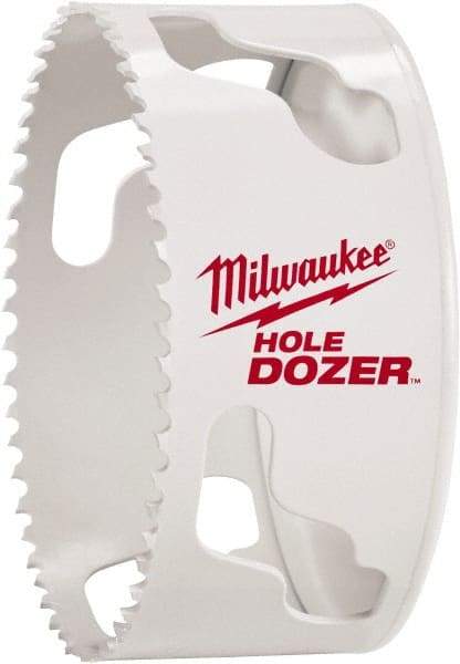 Milwaukee Tool - 5-1/2" Diam, 1-1/2" Cutting Depth, Hole Saw - Bi-Metal Saw, Toothed Edge - Makers Industrial Supply