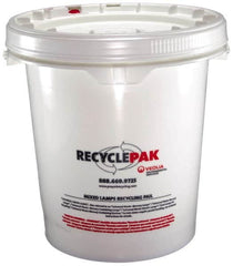 Recyclepak - 15 Inch Deep, Lamp Recycling Box - 15 Inch Diameter, 69 Lb. Capacity, 5 Gallon Pail - Makers Industrial Supply