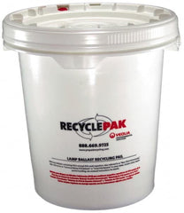 Recyclepak - 15 Inch Deep, Ballast Bucket - 15 Inch Diameter, 69 Lb. Capacity, 5 Gallon Pail - Makers Industrial Supply