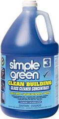 Simple Green - 1 Gal Bottle Unscented Glass Cleaner - Concentrated, Use on Glass Surfaces - Makers Industrial Supply