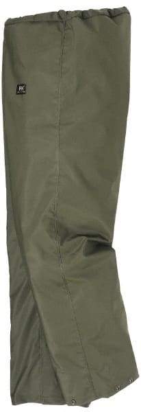 Helly Hansen - Size XL, Army Green, Rain Pants - No Pockets - Makers Industrial Supply