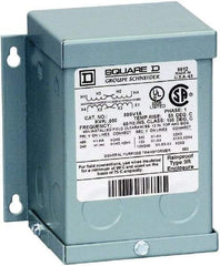 Square D - 120 x 240 Input Volt, 16/32 Output Volt, 60 Hz, 3R NEMA Rated, Buck Boost Transformer - 1 Phase, RoHS Compliant - Makers Industrial Supply