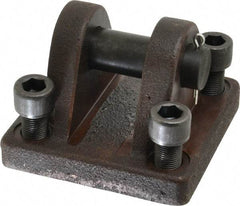 Schrader Bellows - Hydraulic Cylinder Cap Clevis Mounting Kit - 3-1/4" Bore - Makers Industrial Supply