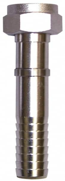 SuperKlean - FGHT x 3/4" Hose Barb, FGHT x Hose Barb Swivel - Stainless Steel - Makers Industrial Supply