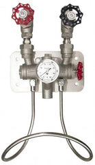 SuperKlean - 150 Max psi, Stainless Steel Water Mixing Valve & Unit - FNPT End Connections - Makers Industrial Supply