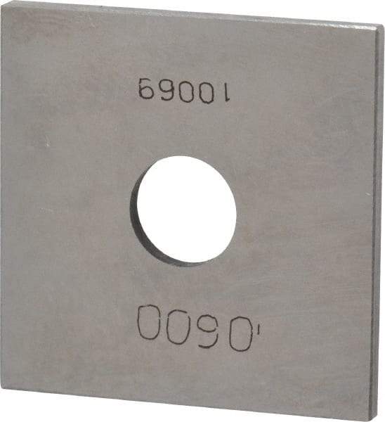 Value Collection - 0.06" Square Steel Gage Block - Accuracy Grade 0 - Makers Industrial Supply