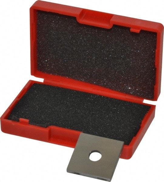 Value Collection - 0.116" Square Steel Gage Block - Accuracy Grade 0, Includes NIST Traceability Certification - Makers Industrial Supply