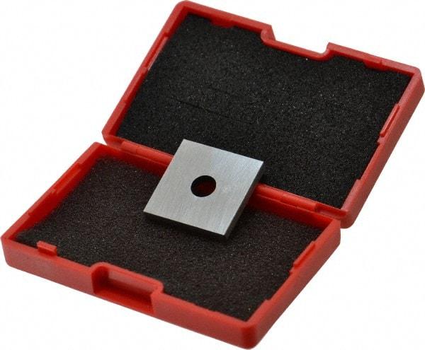 Value Collection - 0.118" Square Steel Gage Block - Accuracy Grade 0, Includes NIST Traceability Certification - Makers Industrial Supply