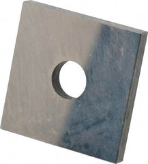 Value Collection - 0.123" Square Steel Gage Block - Accuracy Grade 0, Includes NIST Traceability Certification - Makers Industrial Supply