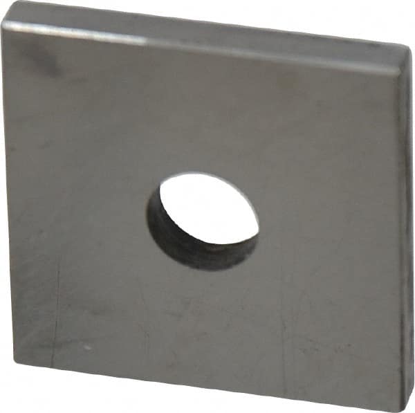 Value Collection - 0.125" Square Steel Gage Block - Accuracy Grade 0, Includes NIST Traceability Certification - Makers Industrial Supply