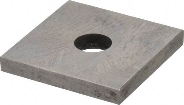 Value Collection - 0.13" Square Steel Gage Block - Accuracy Grade 0, Includes NIST Traceability Certification - Makers Industrial Supply