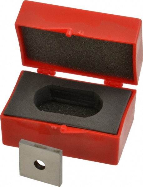 Value Collection - 0.149" Square Steel Gage Block - Accuracy Grade 0, Includes NIST Traceability Certification - Makers Industrial Supply