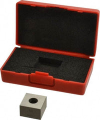 Value Collection - 0.6" Square Steel Gage Block - Accuracy Grade 0, Includes NIST Traceability Certification - Makers Industrial Supply