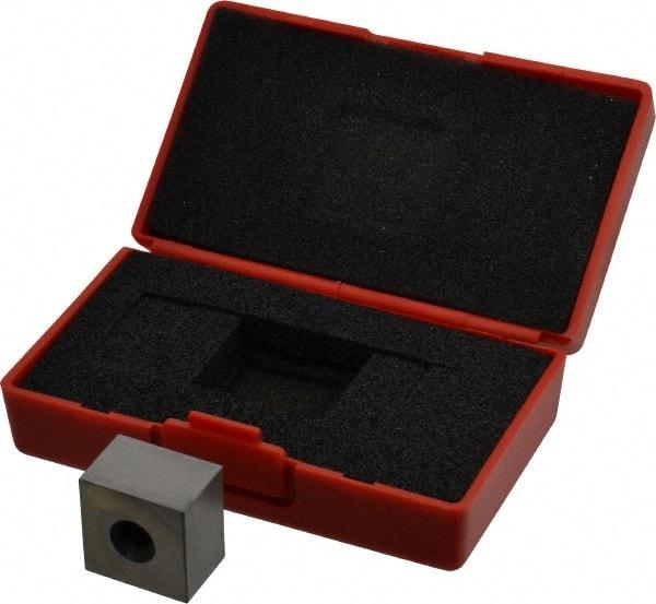 Value Collection - 0.65" Square Steel Gage Block - Accuracy Grade 0, Includes NIST Traceability Certification - Makers Industrial Supply