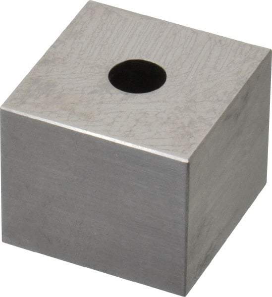 Value Collection - 0.8" Square Steel Gage Block - Accuracy Grade 0, Includes NIST Traceability Certification - Makers Industrial Supply