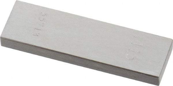 Value Collection - 0.115" Rectangular Steel Gage Block - Accuracy Grade 0, Includes NIST Traceability Certification - Makers Industrial Supply