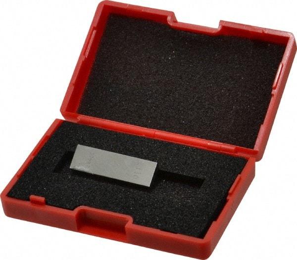 Value Collection - 0.116" Rectangular Steel Gage Block - Accuracy Grade 0, Includes NIST Traceability Certification - Makers Industrial Supply