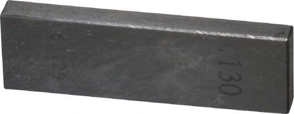 Value Collection - 0.13" Rectangular Steel Gage Block - Accuracy Grade 0, Includes NIST Traceability Certification - Makers Industrial Supply