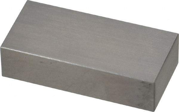 Value Collection - 0.65" Rectangular Steel Gage Block - Accuracy Grade 0, Includes NIST Traceability Certification - Makers Industrial Supply