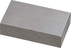 Value Collection - 0.8" Rectangular Steel Gage Block - Accuracy Grade 0, Includes NIST Traceability Certification - Makers Industrial Supply