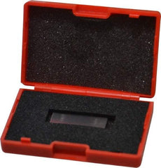 Value Collection - 0.10005" Rectangular Steel Gage Block - Accuracy Grade AS-1, Includes NIST Traceability Certification - Makers Industrial Supply