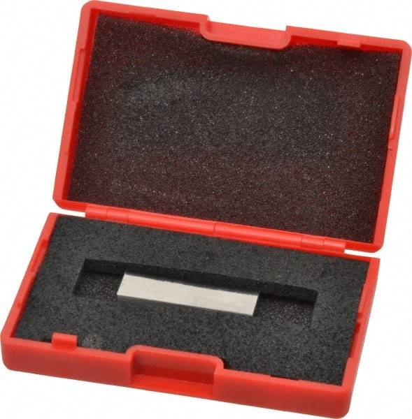 Value Collection - 0.109" Rectangular Steel Gage Block - Accuracy Grade AS-1, Includes NIST Traceability Certification - Makers Industrial Supply