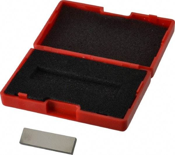 Value Collection - 0.118" Rectangular Steel Gage Block - Accuracy Grade AS-1, Includes NIST Traceability Certification - Makers Industrial Supply