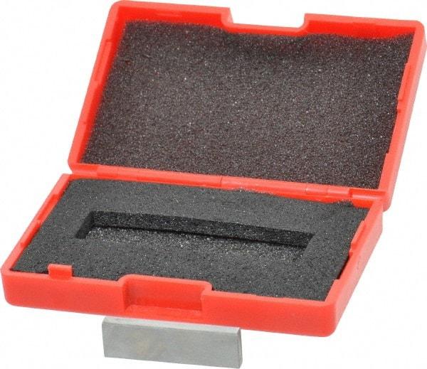 Value Collection - 0.124" Rectangular Steel Gage Block - Accuracy Grade AS-1, Includes NIST Traceability Certification - Makers Industrial Supply