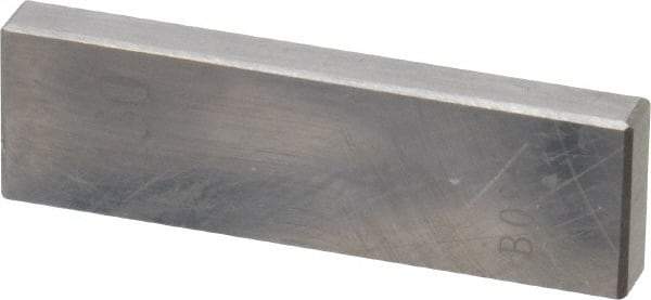 Value Collection - 0.13" Rectangular Steel Gage Block - Accuracy Grade AS-1, Includes NIST Traceability Certification - Makers Industrial Supply