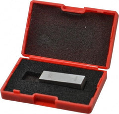 Value Collection - 0.45" Rectangular Steel Gage Block - Accuracy Grade AS-1, Includes NIST Traceability Certification - Makers Industrial Supply