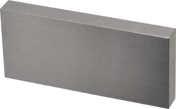 Value Collection - 3" Rectangular Steel Gage Block - Accuracy Grade AS-1, Includes NIST Traceability Certification - Makers Industrial Supply